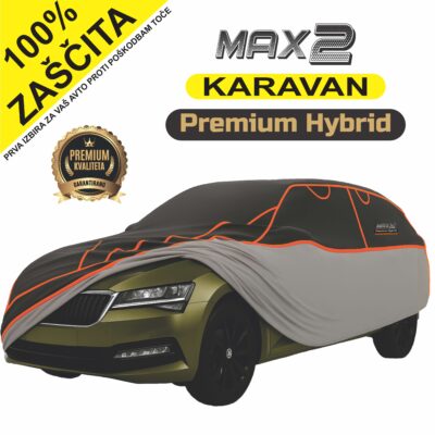 MAX2 pokrivalo proti toči za karavan s stransko zaščito